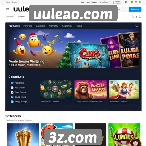 Comparação de uuleao.com com outros sites de jogos