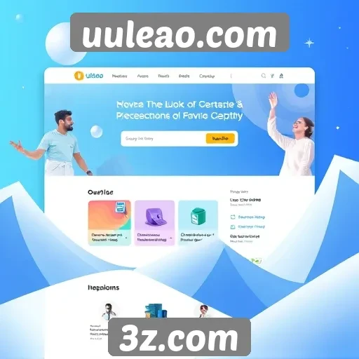 Facilidade de navegação e usabilidade do site uuleao.com